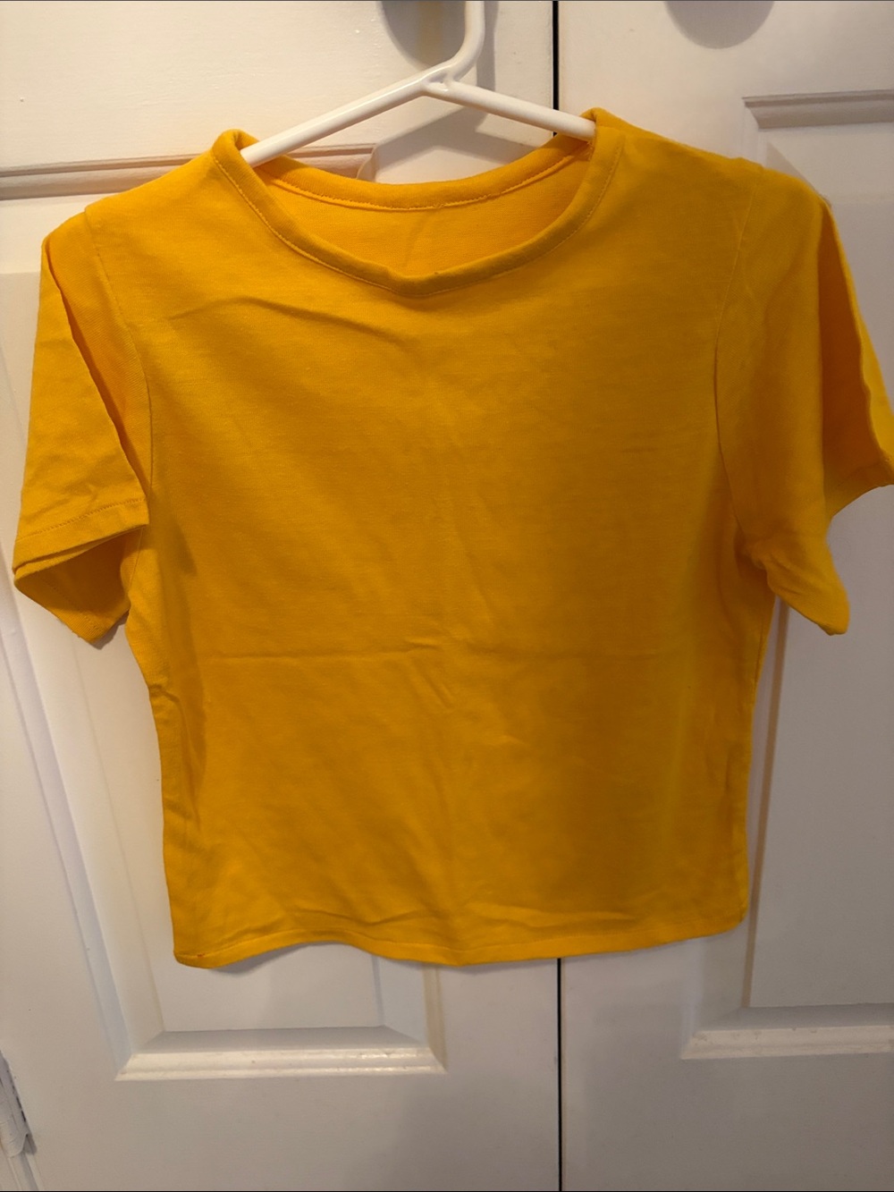 Girl’s Tangerine Short Sleeve Top